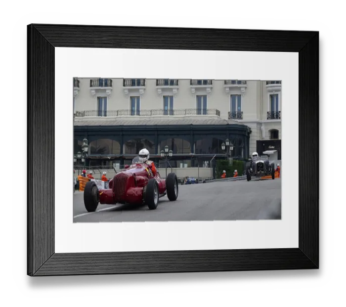 Framed Print : Maserati in front of the Hotel de Paris