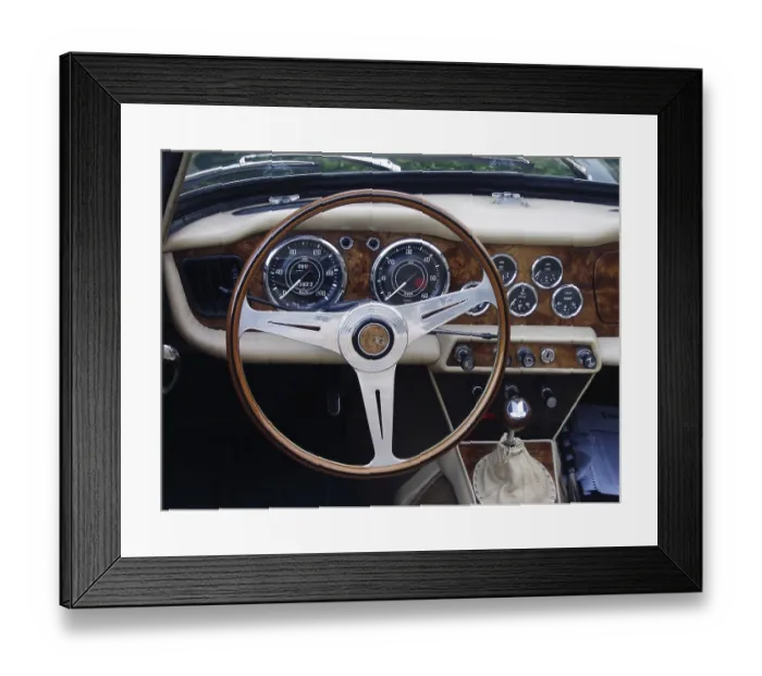 Framed Print : Vintage sport car Framed Print : Vintage sport car
