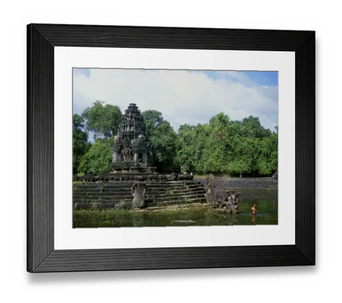 Framed Print : Neak Pean ('The entwined serpents') Framed Print : Neak Pean ('The entwined serpents')