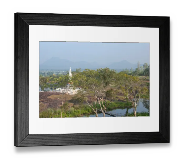 Framed Print : Wat Phra That Satcha was built in 1976