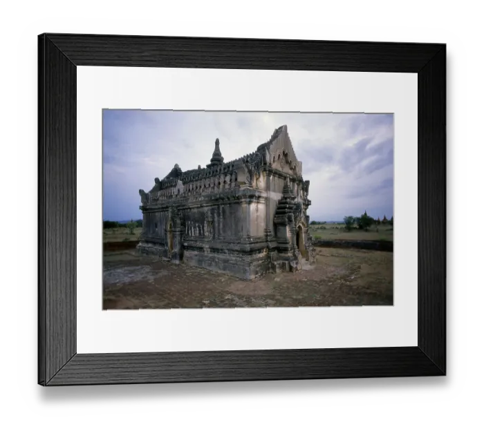 Framed Print : Bagan, formerly Pagan, was mainly built between the 11th century and 13th century