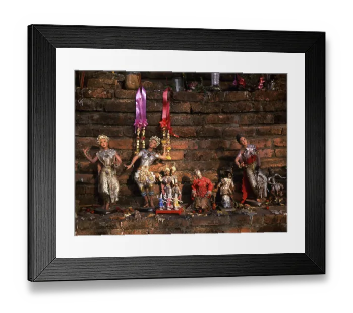 Framed Print : Ayutthaya (Ayudhya) was a Siamese kingdom that existed from 1351 to 1767