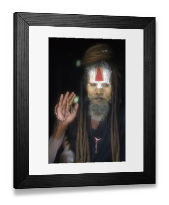 Framed Print : They are known, variously, as sadhus (saints)