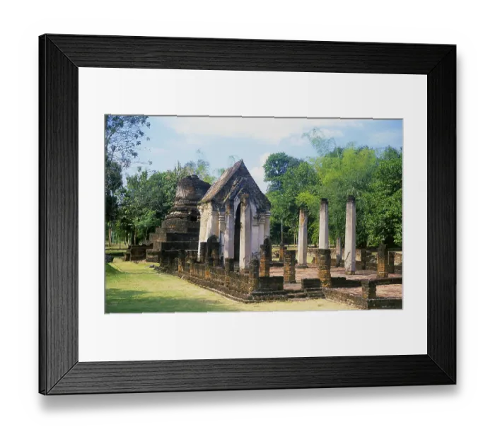 Framed Print : Si Satchanalai was built between the 13th and 15th centuries and was an integral part of the Sukhothai Kingdom Framed Print : Si Satchanalai was built between the 13th and 15th centuries and was an integral part of the Sukhothai Kingdom