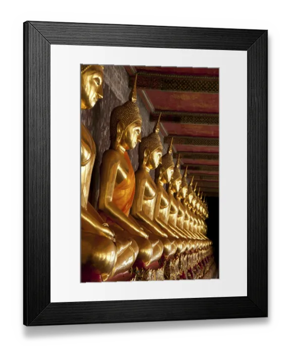 Framed Print : Wat Suthat Thepphawararam is a royal temple of the first grade
