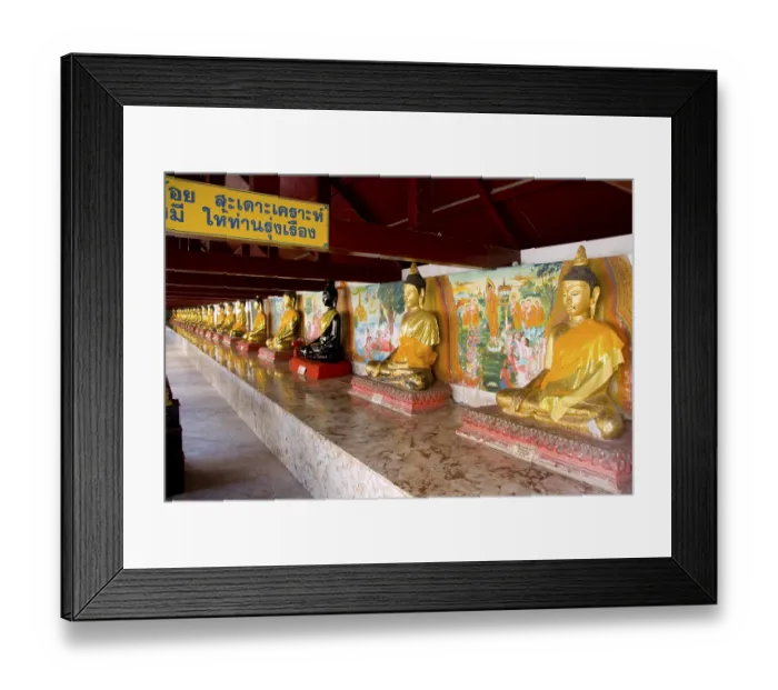 Framed Print : Wat Phra Mahathat Woramahawihan Framed Print : Wat Phra Mahathat Woramahawihan