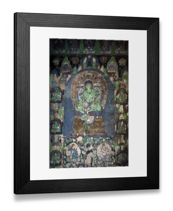 Framed Print : The Yulin Caves (Chinese: 榆林窟) Framed Print : The Yulin Caves (Chinese: 榆林窟)