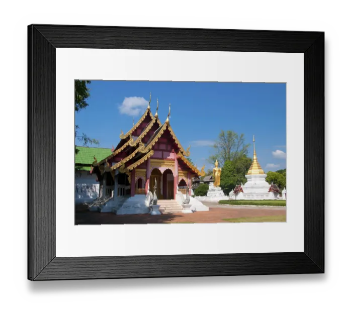 Framed Print : Phrae town was built next to the Yom River in the 12th century and was part of the Mon kingdom of Haripunchai Framed Print : Phrae town was built next to the Yom River in the 12th century and was part of the Mon kingdom of Haripunchai