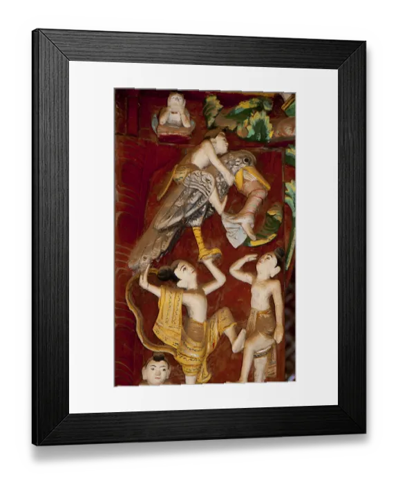 Framed Print : Construction of the Shwezigon Pagoda began during the reign of King Anawratha (r)