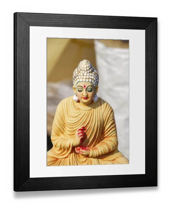 Framed Print : Lord Buddha model Framed Print : Lord Buddha model