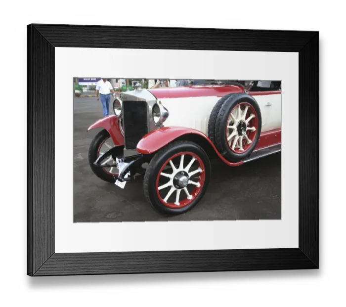 Framed Print : Vintage car show Framed Print : Vintage car show