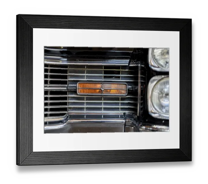 Framed Print : Details of a classic car in a museum Framed Print : Details of a classic car in a museum