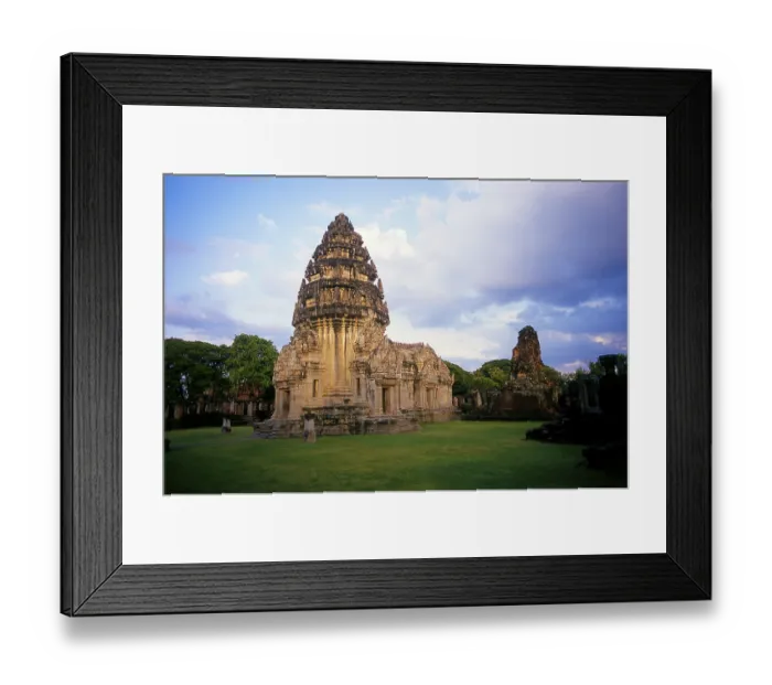Framed Print : The complex at Phimai dates originally from the reign of Surayavarman II (r)