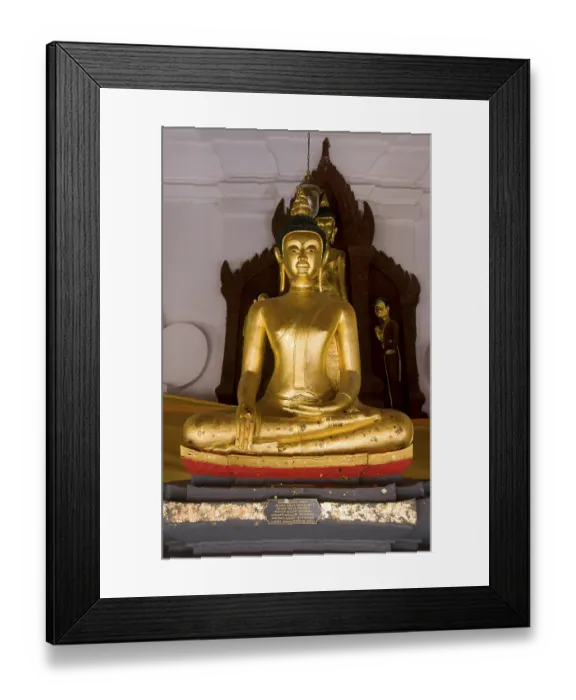 Framed Print : Wat Phra Mahathat Woramahawihan