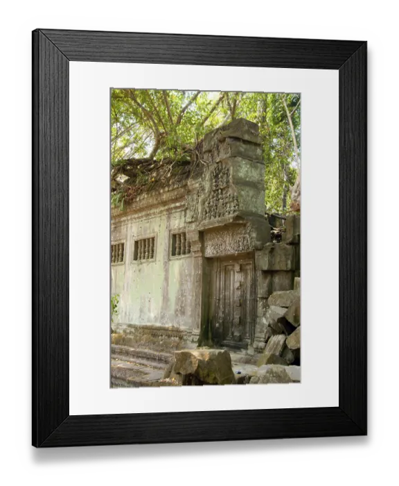 Framed Print : Beng Mealea was built as a Hindu temple