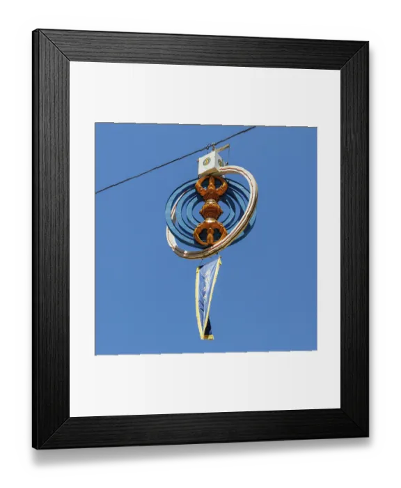 Framed Print : Guinsa Temple, located below Yeonhwabong Peak of Sobaeksan Mountain