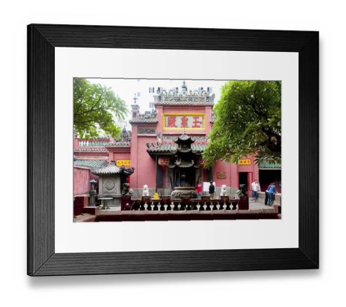 Framed Print : Chua Ngoc Hoang or Pagoda of the Jade Emperor was built in 1909 Framed Print : Chua Ngoc Hoang or Pagoda of the Jade Emperor was built in 1909