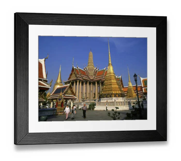 Framed Print : Wat Phra Kaew (Temple of the Emerald Buddha)