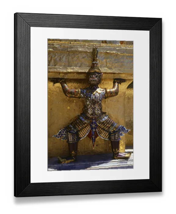 Framed Print : The Ramakien is the Thai version of the Indian epic