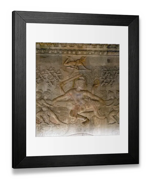 Framed Print : Angkor Wat was built for King Suryavarman II (ruled 1113-50)