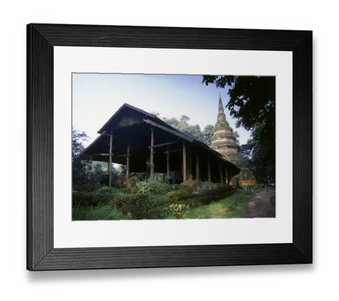 Framed Print : The historic town of Chiang Saen Framed Print : The historic town of Chiang Saen