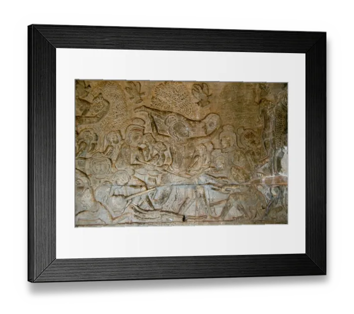 Framed Print : Angkor Wat was built for King Suryavarman II (ruled 1113-50)