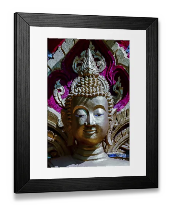 Framed Print : Statue of buddha in thailand, digital photo picture as a background Framed Print : Statue of buddha in thailand, digital photo picture as a background