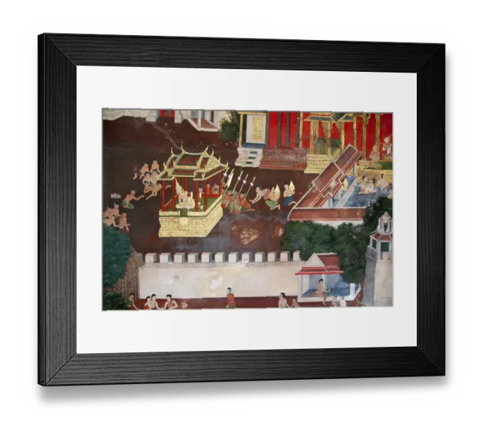 Framed Print : Wat Saket Ratcha Wora Maha Wihan (usually Wat Saket) dates back to the Ayutthaya era Framed Print : Wat Saket Ratcha Wora Maha Wihan (usually Wat Saket) dates back to the Ayutthaya era