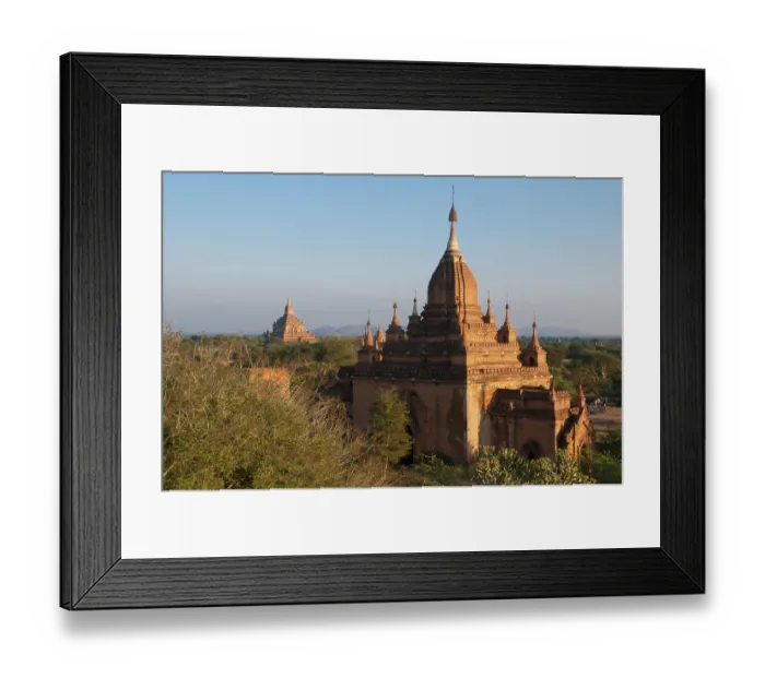 Framed Print : The Sulamani Temple was built in 1183 by King Narapatisithu (r)