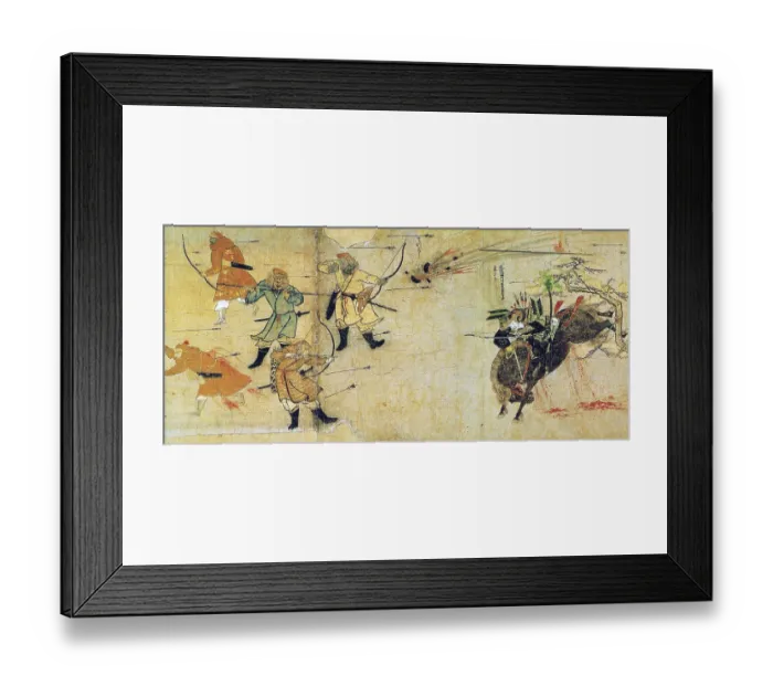 Framed Print : The Mongol invasions of Japan of 1274 Framed Print : The Mongol invasions of Japan of 1274