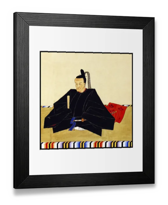Framed Print : Tokugawa Ieyoshi (June 22, 1793-July 27)