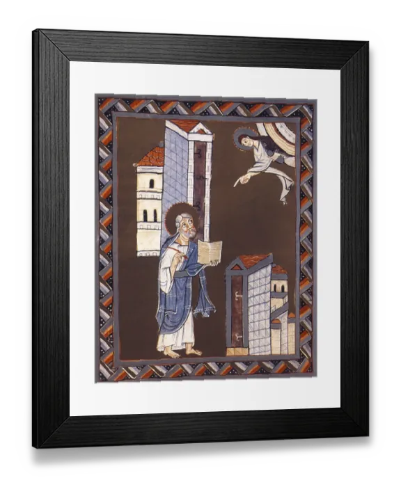 Framed Print : The Bamberg Apocalypse, 1000-1020 Framed Print : The Bamberg Apocalypse, 1000-1020