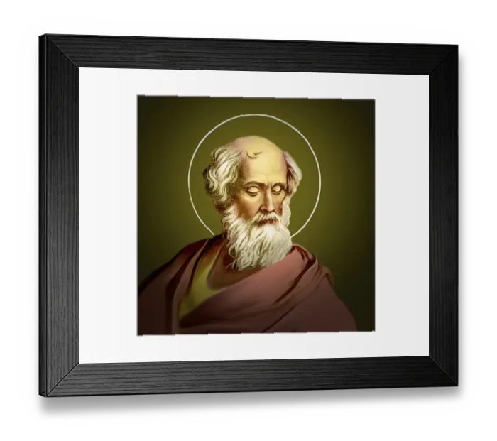 Framed Print : Pope Adeodatus I, 570 - 618