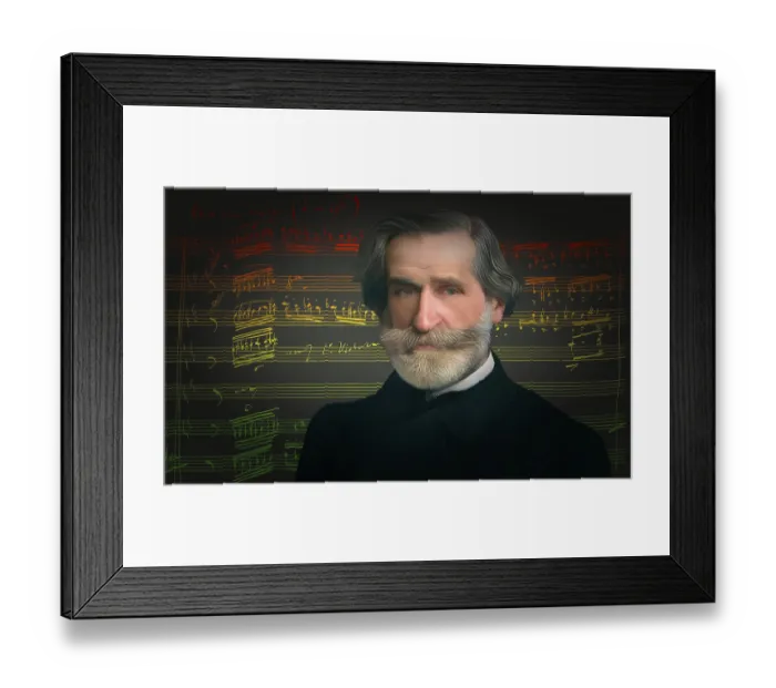 Framed Print : Giuseppe Verdi, 1813 - 1901 Framed Print : Giuseppe Verdi, 1813 - 1901