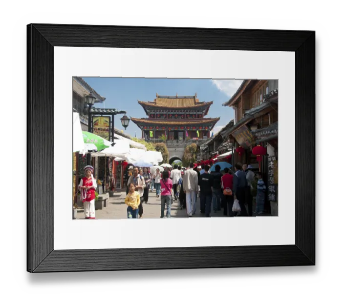 Framed Print : Dali is the ancient capital of both the Bai kingdom Nanzhao Framed Print : Dali is the ancient capital of both the Bai kingdom Nanzhao