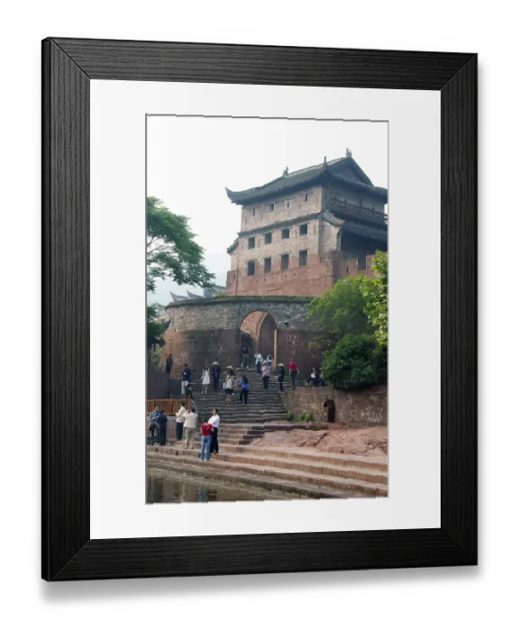 Framed Print : Fenghuang is Chinese for Phoenix