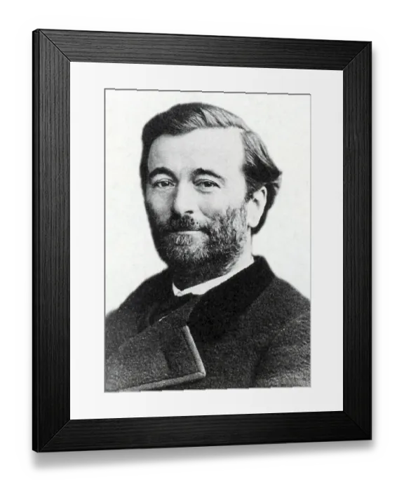 Framed Print : Paul Bert (17 October 1833 - 11 November 1886) was a French zoologist Framed Print : Paul Bert (17 October 1833 - 11 November 1886) was a French zoologist