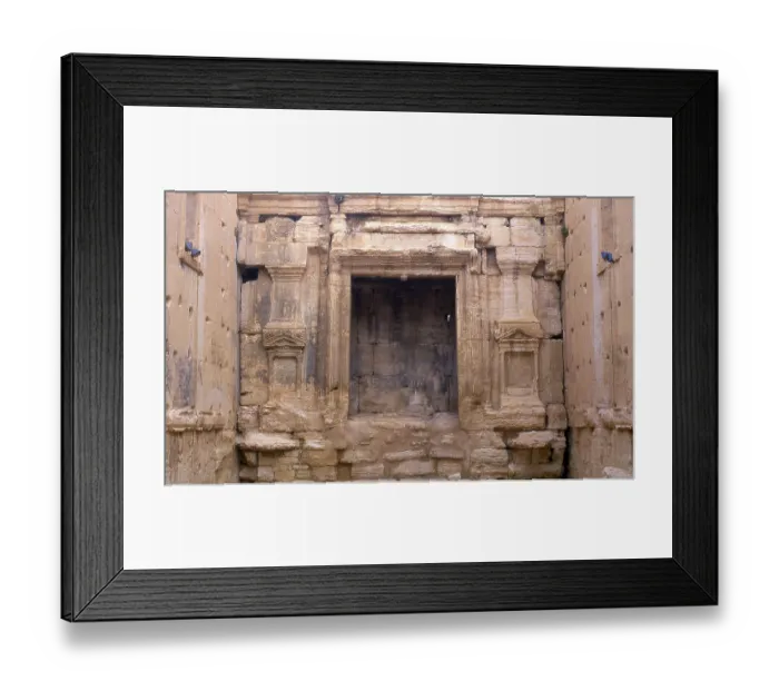 Framed Print : The Temple of Bel, consecrated to the Semitic god Bel