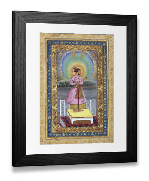 Framed Print : Shahab-ud-din Muhammad Khurram Shah Jahan I (1592 -1666)