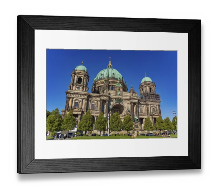 Framed Print : Berlin Cathedral on the Museum Island in Berlin Framed Print : Berlin Cathedral on the Museum Island in Berlin