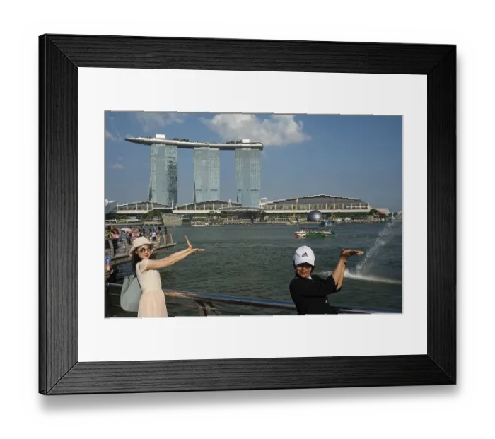 Framed Print : 01.08.2019, Singapore, Republic of Singapore