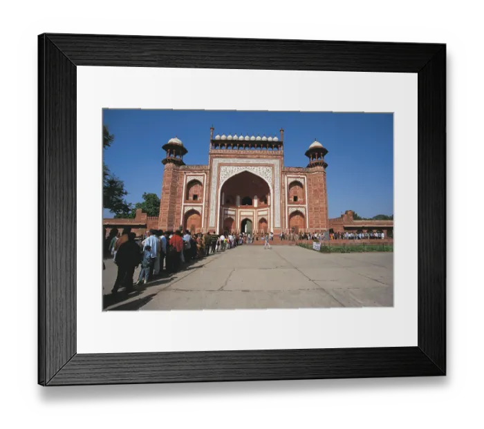 Framed Print : Darwaza i rauza, agra, delhi, india, asia