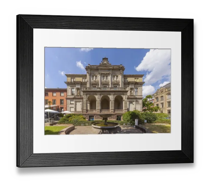 Framed Print : Prinzenpalais, exterior view with ornate facade Framed Print : Prinzenpalais, exterior view with ornate facade