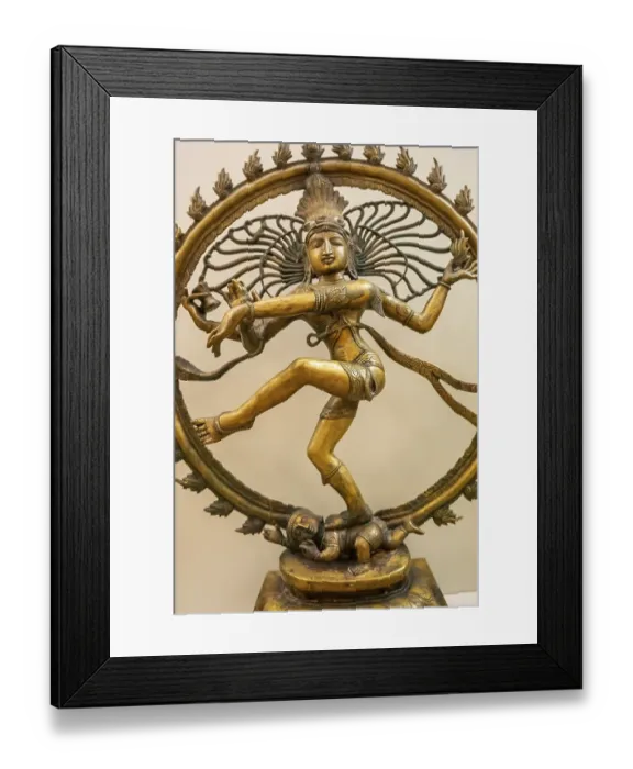 Framed Print : Shiva Narataja, lord of the dance