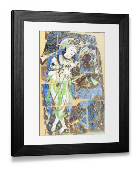 Framed Print : The Kizil Caves (Qizil Ming Oy) Framed Print : The Kizil Caves (Qizil Ming Oy)