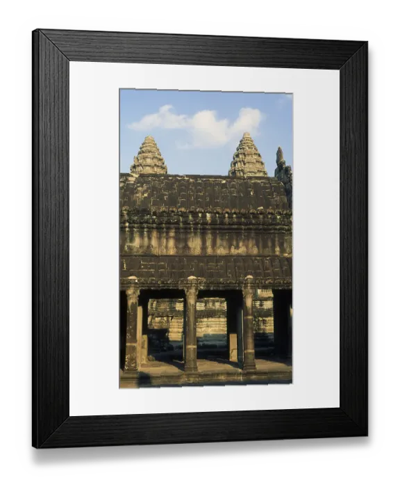 Framed Print : Angkor Wat was built for King Suryavarman II (ruled 1113-50)