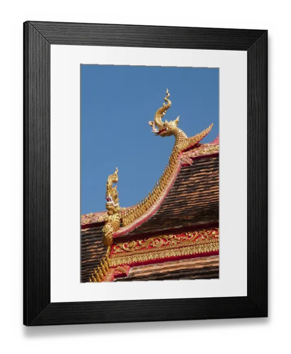 Framed Print : Wat Phra That Lampang Luang