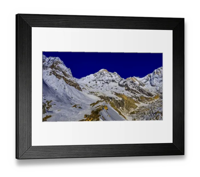 Framed Print : Annapurna South, Annapurna Range Framed Print : Annapurna South, Annapurna Range