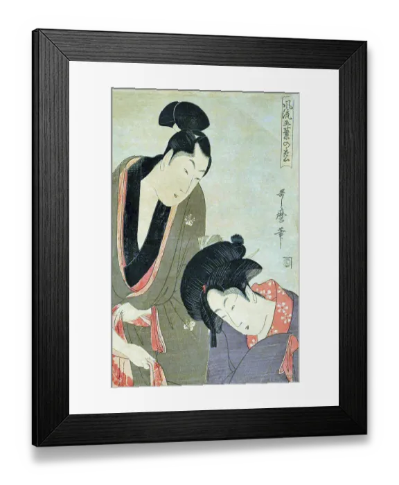 Framed Print : Kitagawa Utamaro (ca. 1753 - October 31)