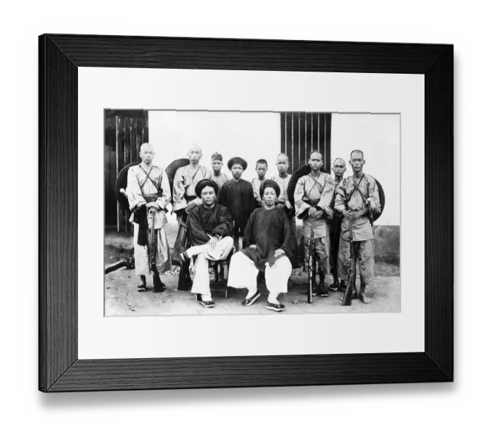 Framed Print : During the late 19th century